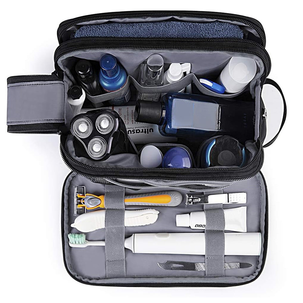 Travel Toiletry Organizer Bag Water-resistant Shaving Bag for Toiletries Accessories