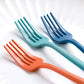 Reusable Travel Utensils Set with Case Portable Knife Fork Spoons Cutlery Set