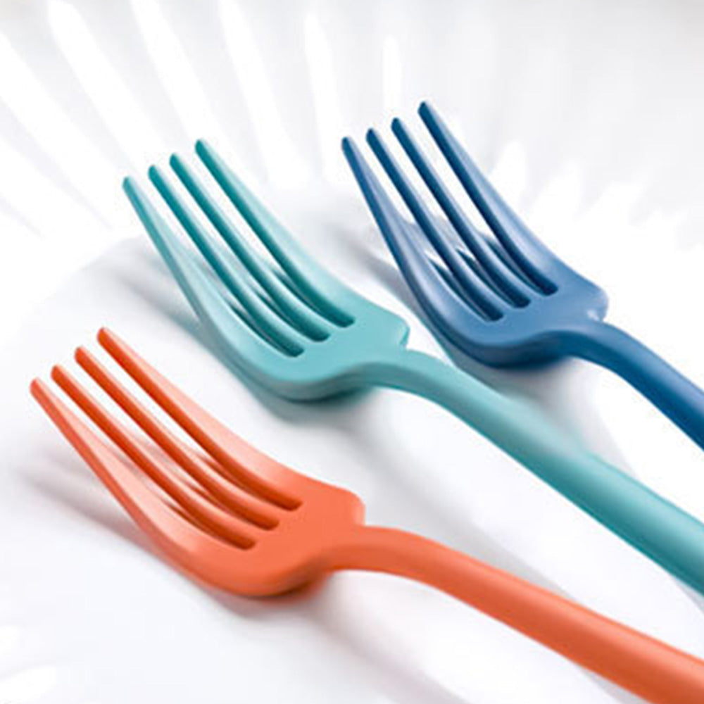 Reusable Travel Utensils Set with Case Portable Knife Fork Spoons Cutlery Set
