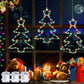 3Pcs Christmas Tree Light Indoor Xmas Table Decoration Light with Timer