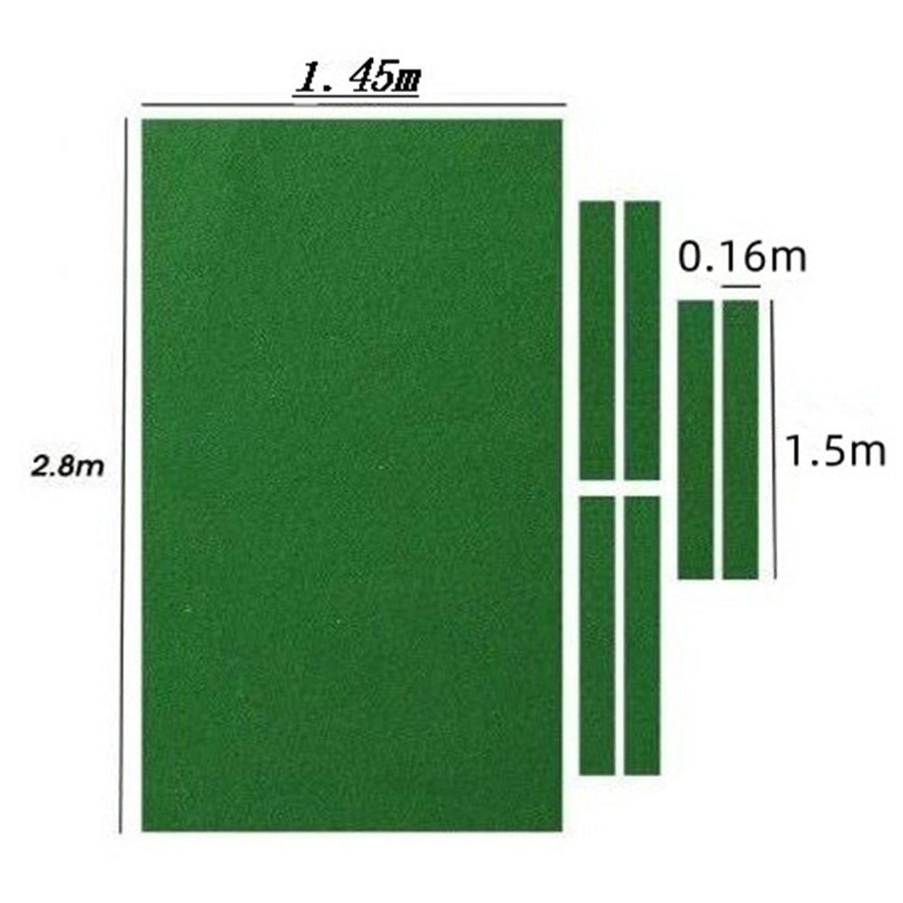 7Pcs Billiard Cloth Pool Table Felt Cloth with 6 Cloth Strips for 7 8 9 Foot Table