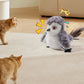 Cat Toys Flapping Bird Rechargeable Touch Activated Kitten Toy Interactive Cat Exercise Toys For All Breeds Cat