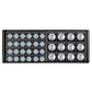 312 Slots Black Coin Album Storage Book for Collectors Coins Stamps Badges Cards