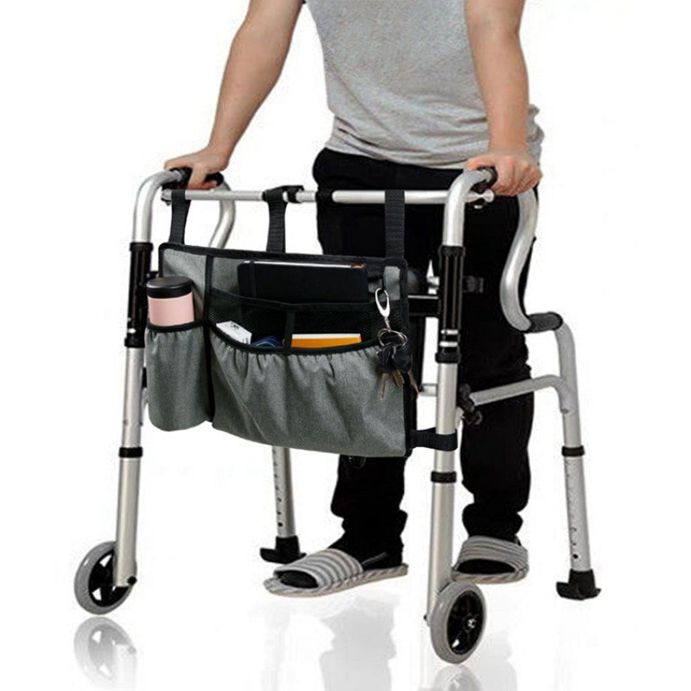 Premium Walker Storage Bag with Multiple Pockets