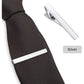 6 Pcs Tie Clips for Men Tie Bar Set for Wedding Business Metal Necktie Tie Clips