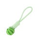 Interactive Dog Rope Toy with Elastic Bungee and Chew Ball for Indoor Outdoor Play