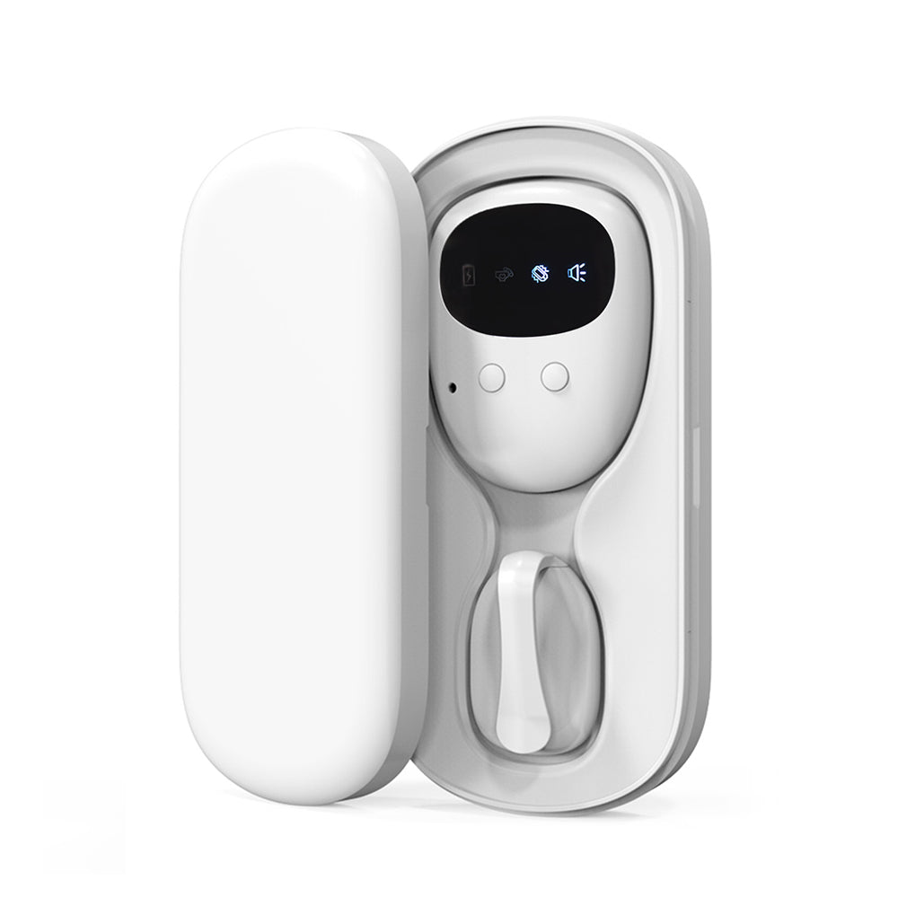 Wireless Bedwetting Alarm with Rechargeable Sensor and Adapter
