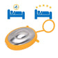 2Pcs Chill Pill Device Hand Held Ergonomic Sleep Aid Machine