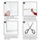 2-Pack 60cm Bath Shower Screen Door Seals