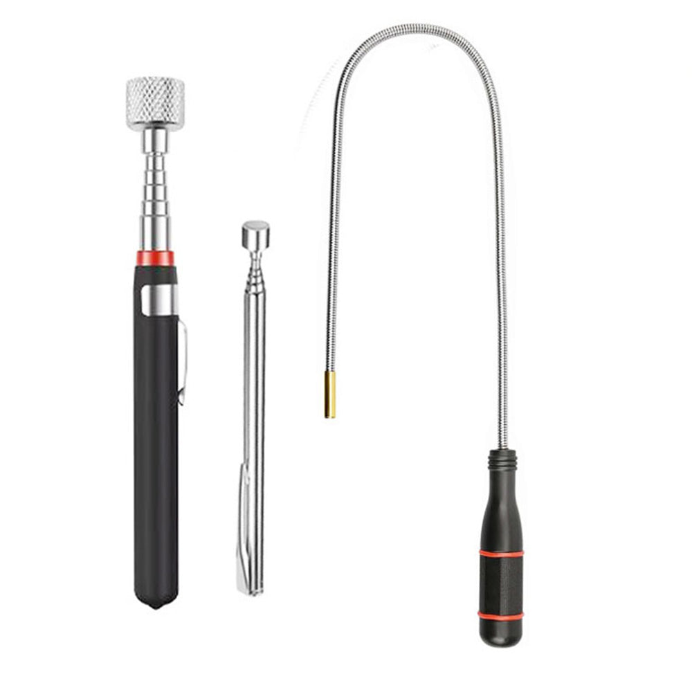 3 Pack Telescoping attraction piece Pick-up Tool Set with Flexible Extension