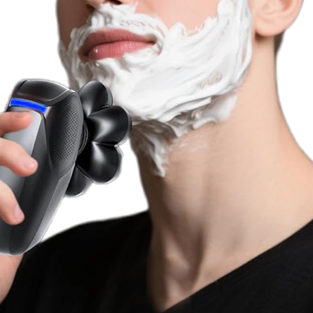 7D 5-in-1 Shaver Cordless Head Razor Bald Trimmer Electric For Men Wet Dry