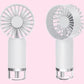 500mAh Rechargeable USB Portable Water Mist Handheld Fan