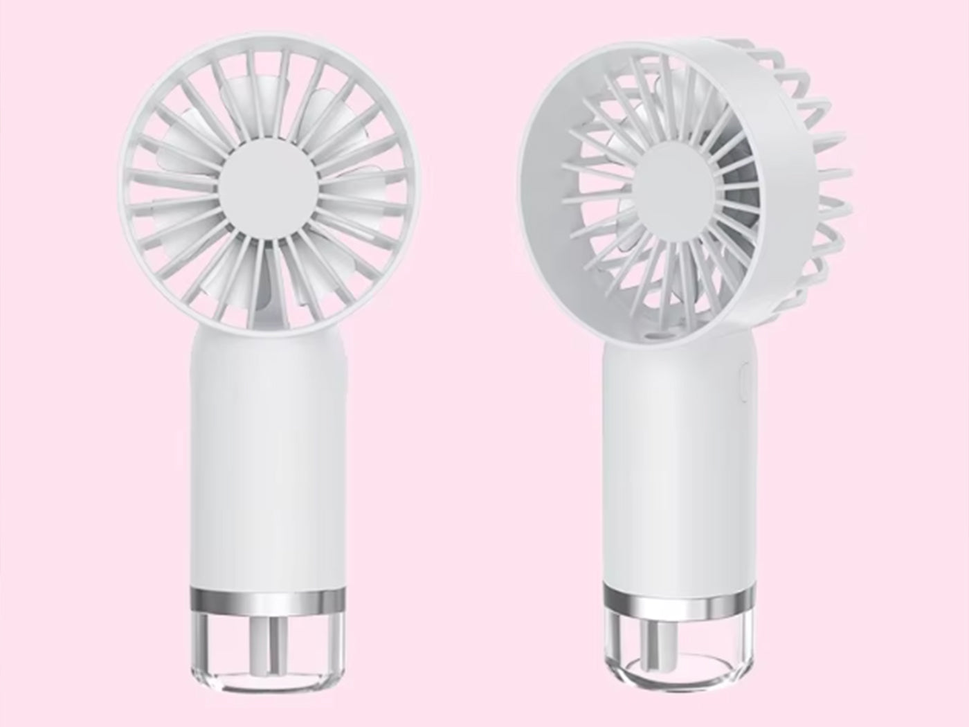 500mAh Rechargeable USB Portable Water Mist Handheld Fan