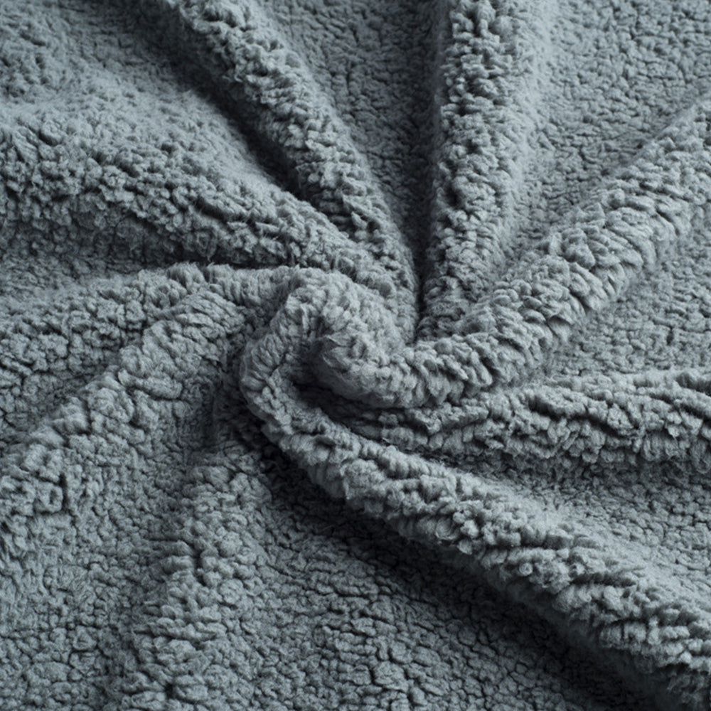 Pet Blanket for Dog Puppy Cat Reversible Flannel Fleece Sherpa Furniture Protector for Sofa Bed Couch