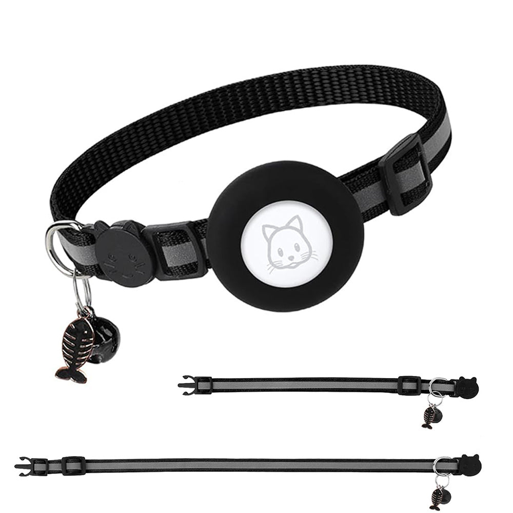 Adjustable Cat Collar Compatible with Apple Airtag