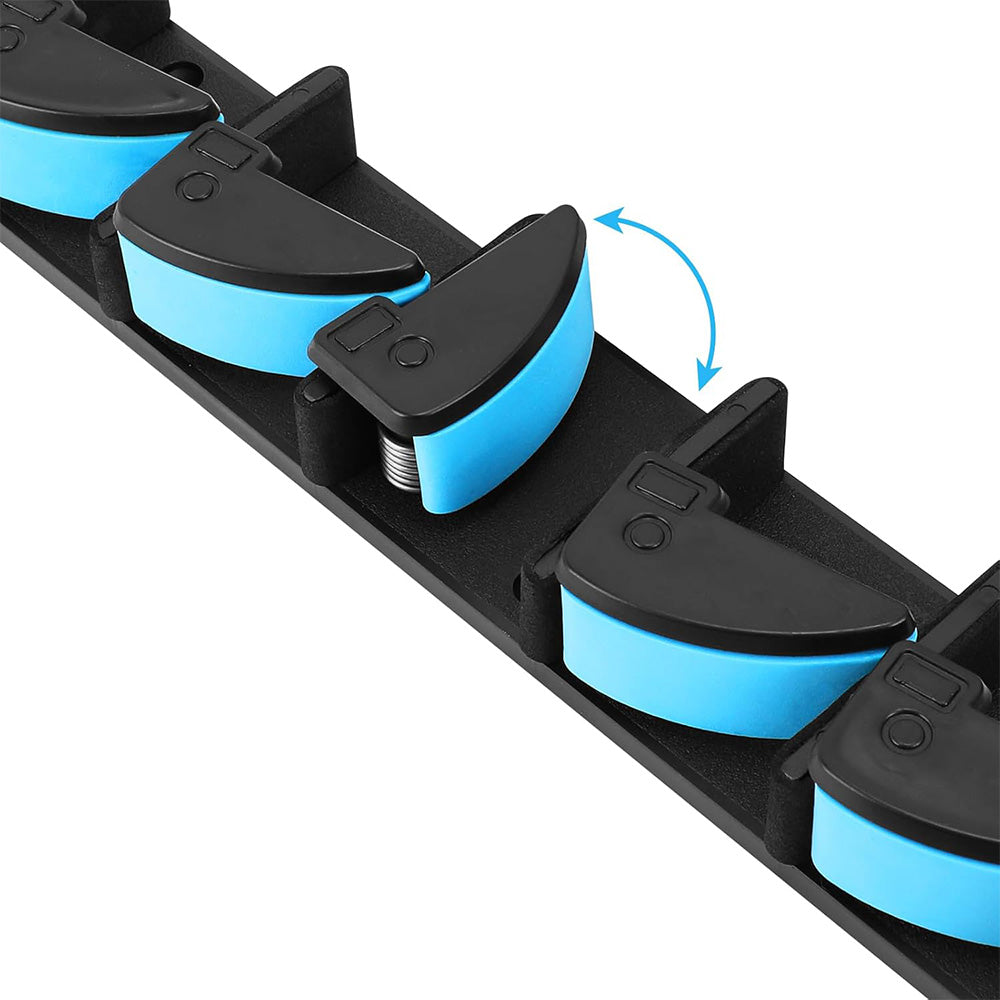 Fishing Pole Holder Holds Up to 9 Rods or Combos for Rods of Diameter 3 to 19mm