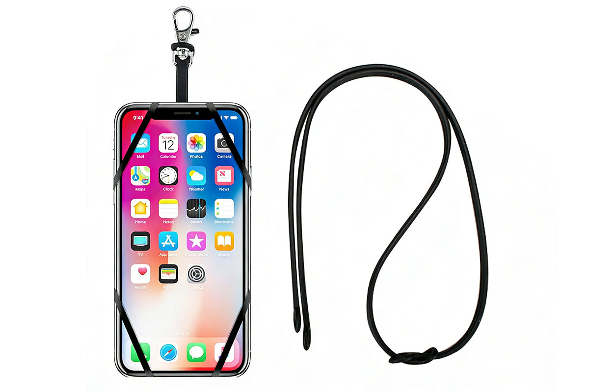 4PCS Universal Cell Phone Lanyard With Adjustable Neck Strap And Card Holder