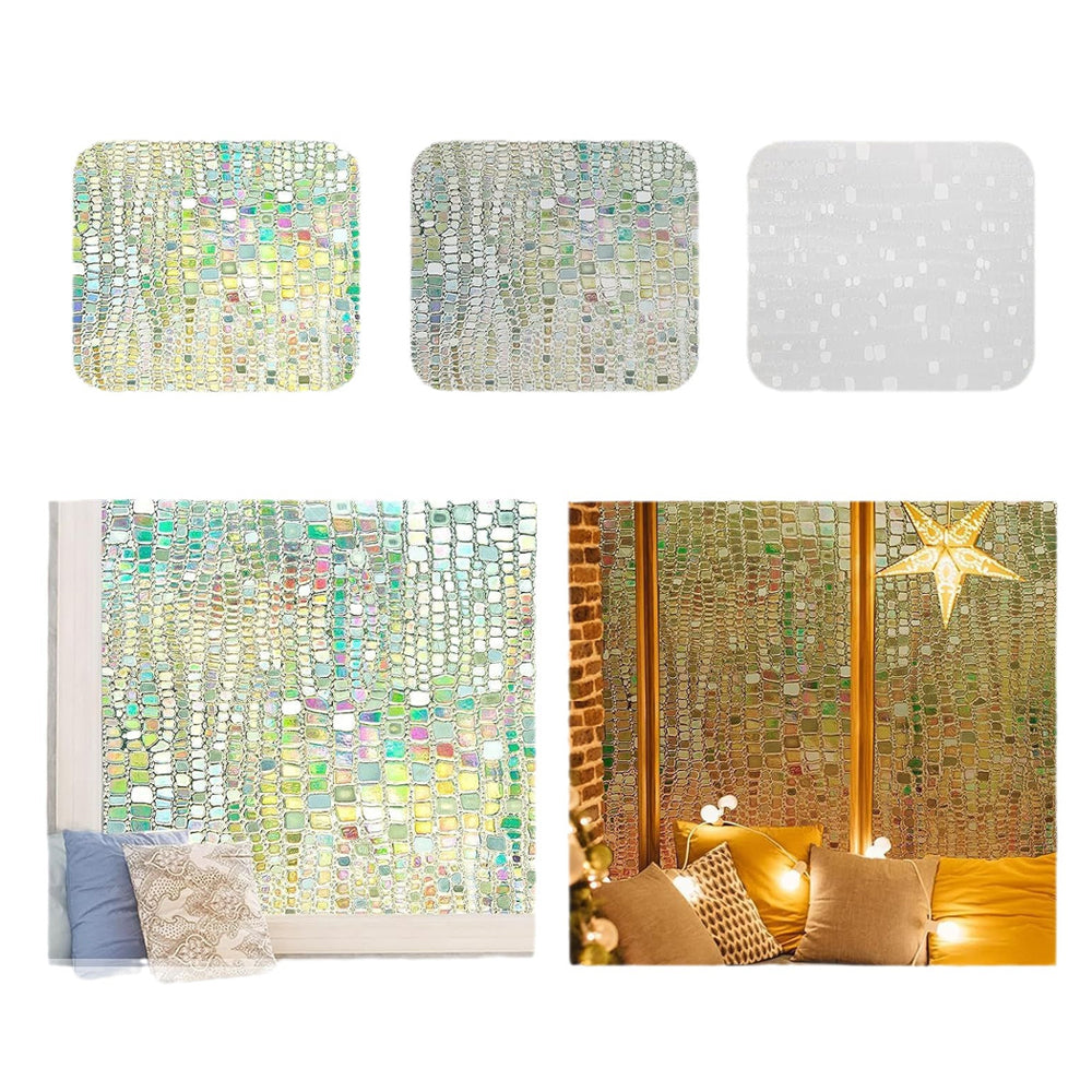Rainbow Static Cling Glass Window Decoration