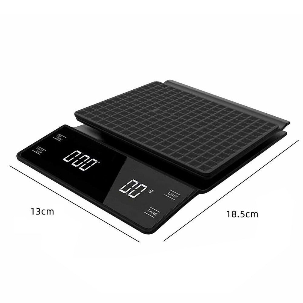 Kitchen Electronic Coffee Scale with LCD Display