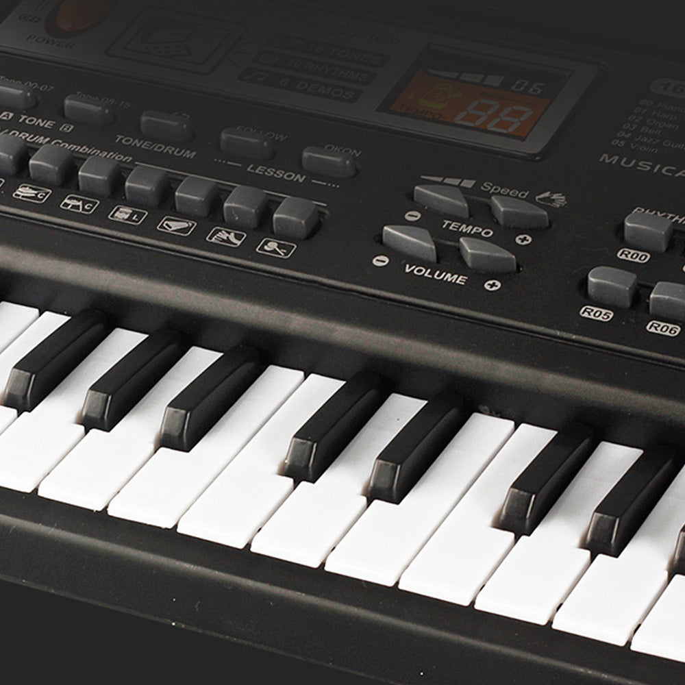 61 Keys Electric Piano Music Keyboard For Little Ones Beginner With Microphone