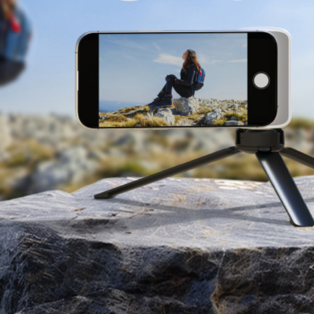 Phone Camera Grip with Selfie Light and Tripod for Photography TikTok