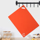 6 Pack Flexible Plastic Cutting Mats Non Slip Kitchen Cutting Boards Set with Food Icons