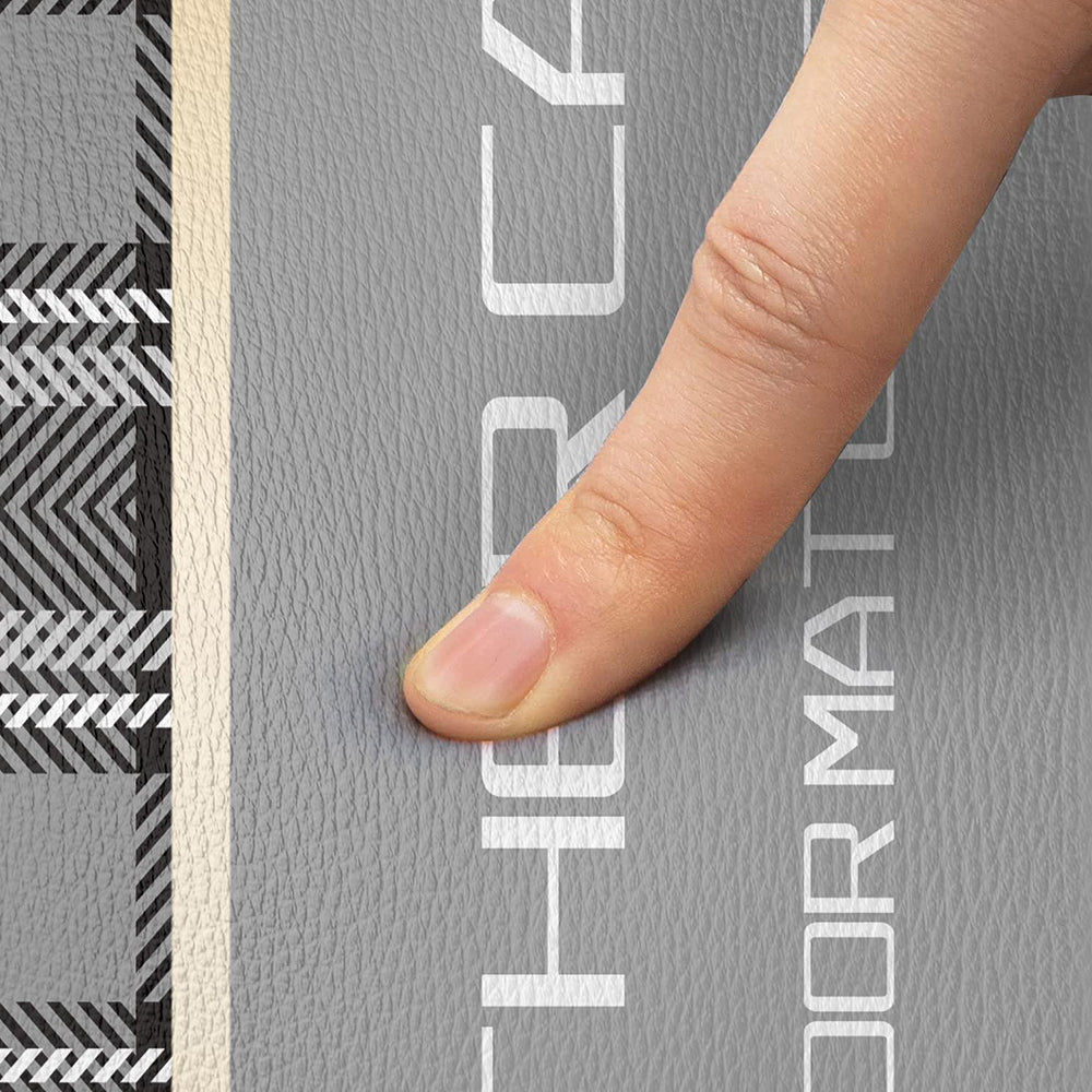Anti Fatigue Kitchen Floor Mat Cushioned PVC Standing Pad for Home Office-Style 2