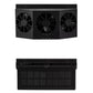 Solar Portable Car Cooler Fan 3 Fan Car Solar Power Air Vent Radiator Car Window Fan