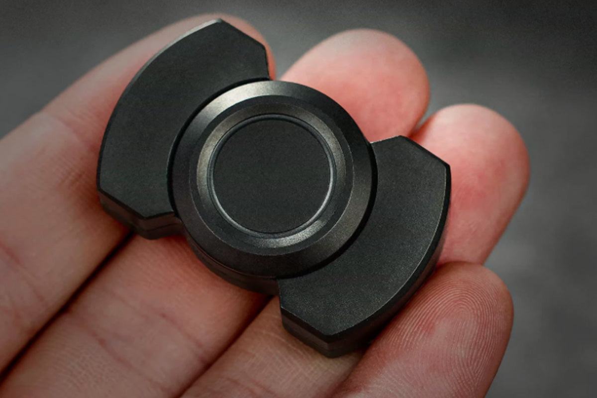 3-in-1 Fidget Spinner Slider and Clicker Stress Relief Toy for Kids and Adults