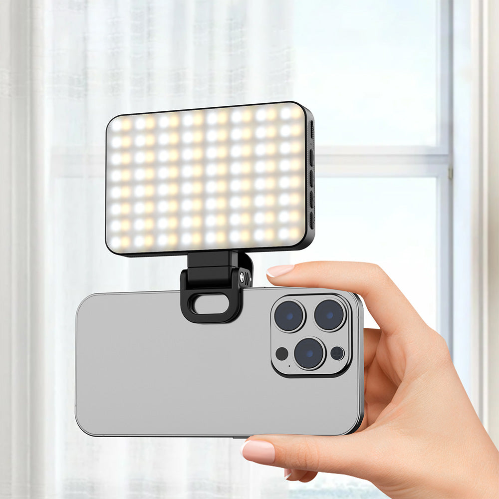 Selfie Light With Clip USB Rechargeable LED Phone Light Photo Light For Selfie Video Live Stream