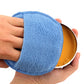 18 Pack 12.7cm Car Wax Applicator Pads Microfiber Sponge for Polishing Cleaning Tire Shine