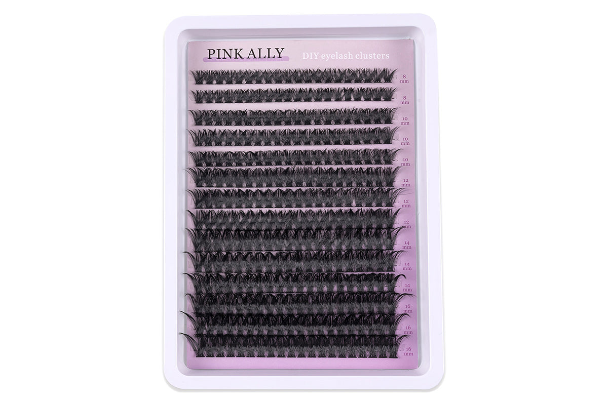280Pcs Lash Clusters Wispy Eyelash Clusters 8-16mm Individual Cluster Lashes