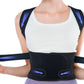 Posture Corrector Back Brace Adjustable Straightener for Improving Back Posture-Black