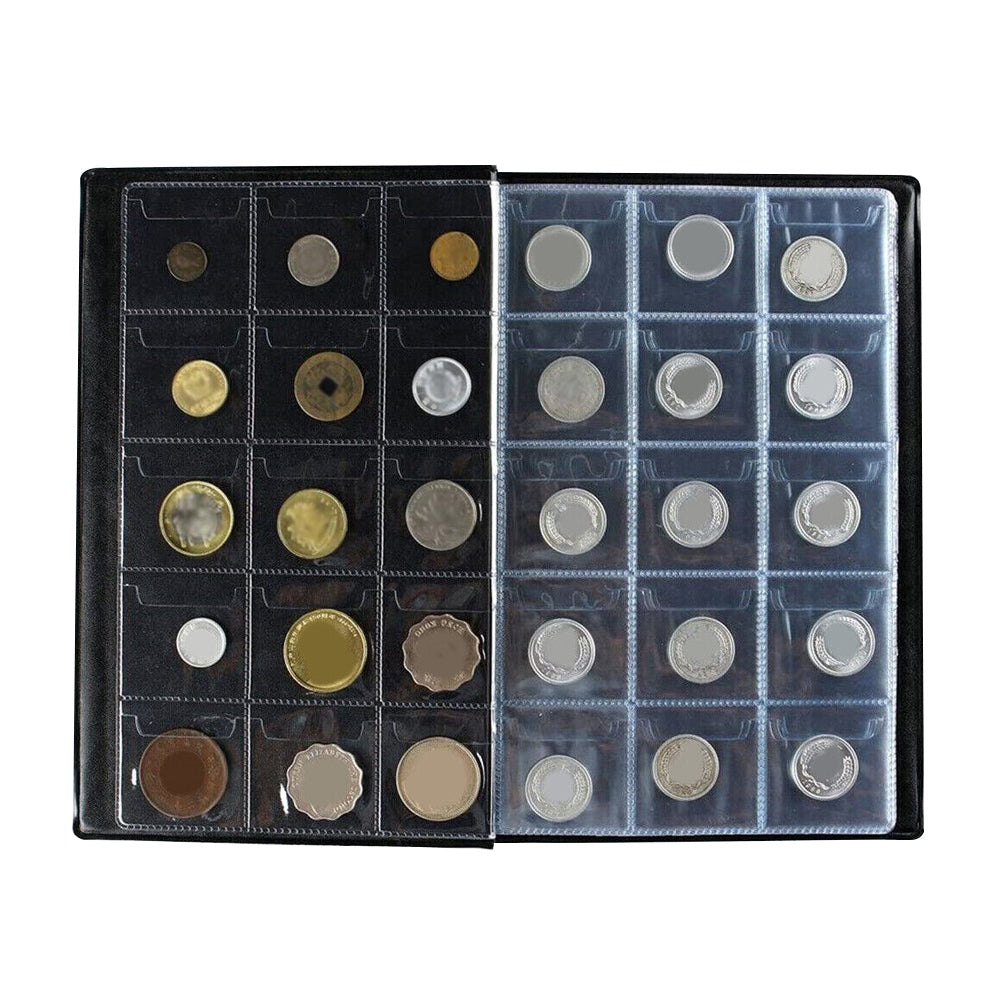 240 Grid Pockets Coin Collection Book Coin Collection Album