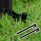 Cat House Indoor Outdoor Water Resistant Insulated Shelter for Small to Medium Cats-Black
