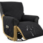 Water Resistant Quilted Recliner Chair Cover Anti-Slip Recliner Sofa Protector with Storage Pockets