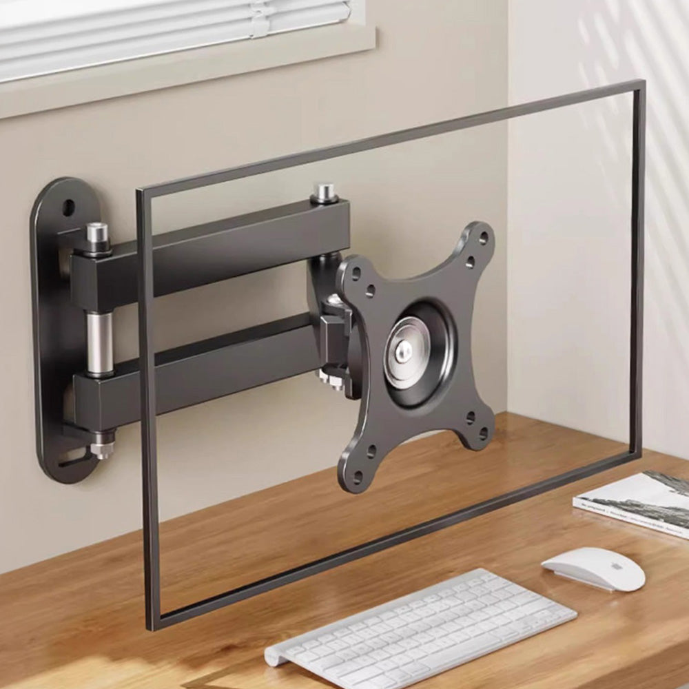 Monitor Wall Mount 360 Degree Swivel for TV Bracket with Extension Arm