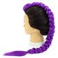 Long Purple Braided Ponytail Hair Extension