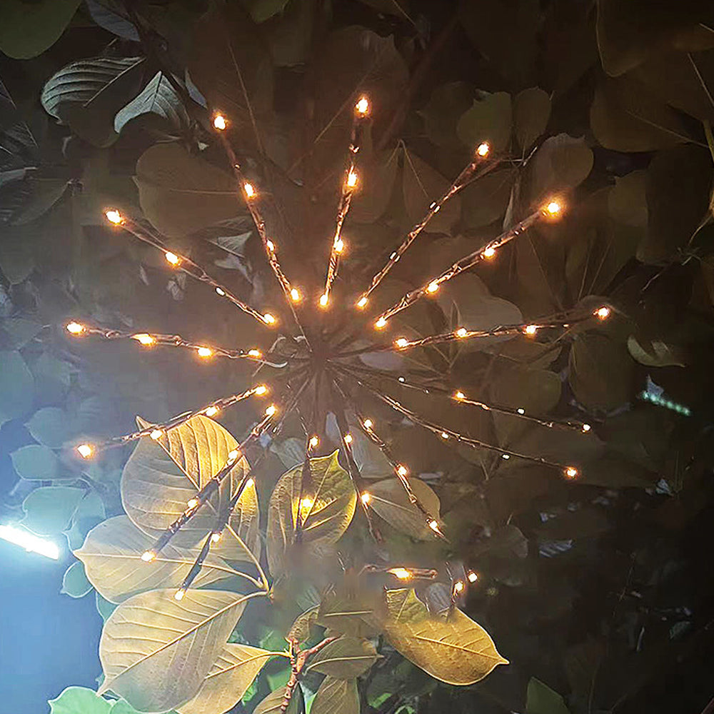 Lighted Branches Hanging Solar Twig Lights Starburst Solar LED Light