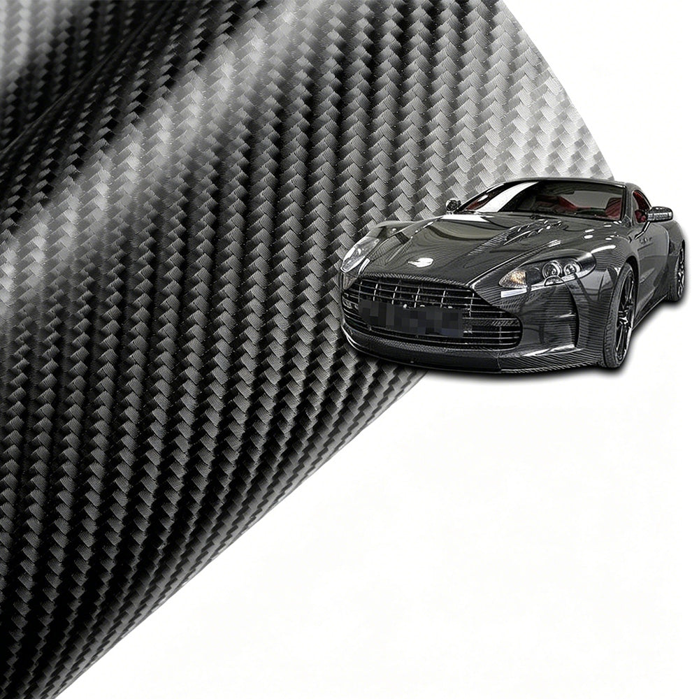 5D Car Carbon Fiber Vinyl Wrap Roll Carbon Fibre Car Stickers for Car Motorcycles