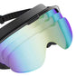 Two Swim Goggles Wide View Swimming Goggles Anti-Fog Pool Goggles for Adult