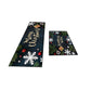 2Pcs Christmas Kitchen Washable Rectangular Floor Mat