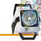 Bubble Machine Automatic Rotation and RGB Lights Bubble Maker for Parties Weddings