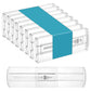 8Pcs Expandable Plastic Drawer Dividers Clear Organiser Set