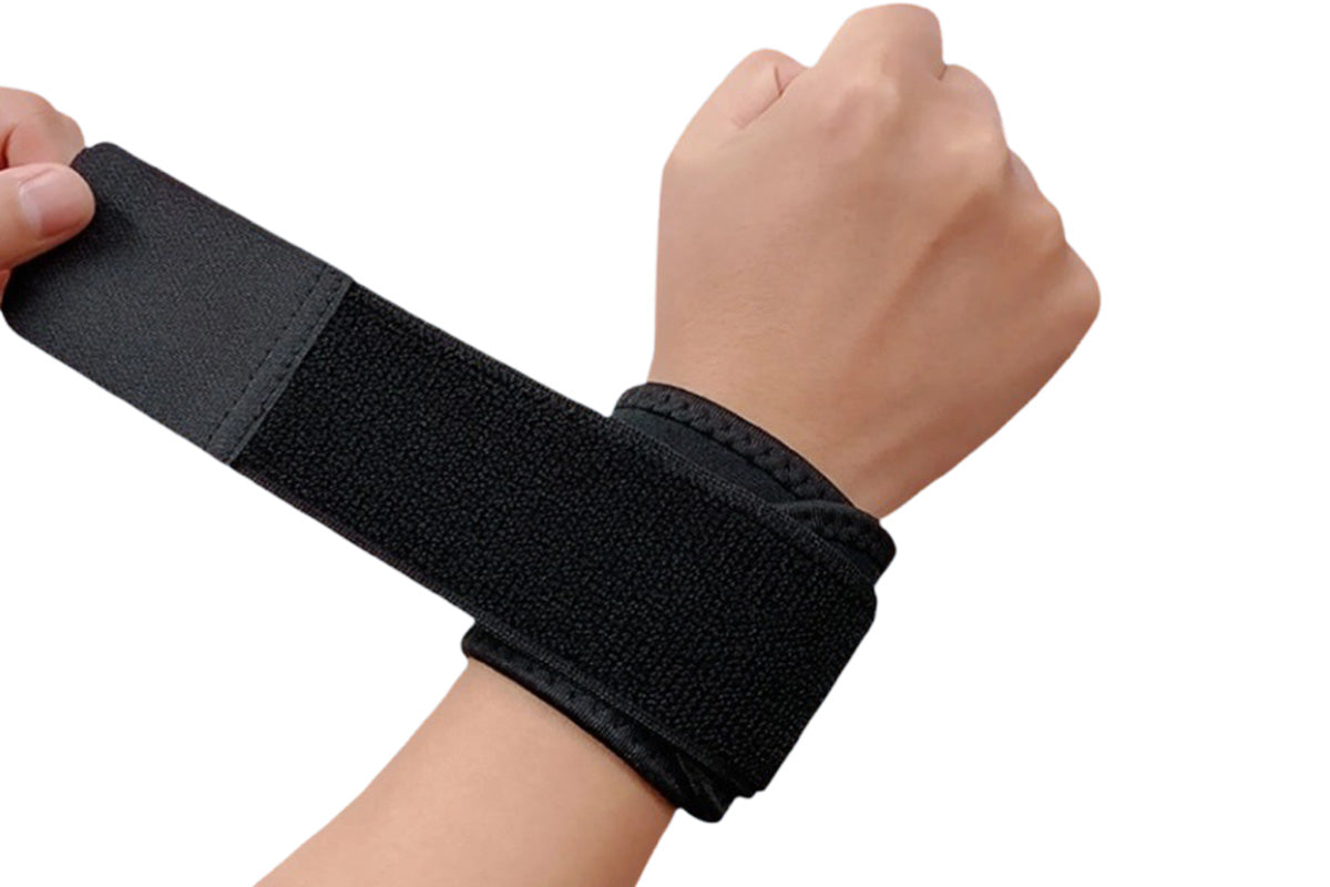 2 Pcs Wrist Compression Strap and Wrist Brace Support for Fitness Weightlifting