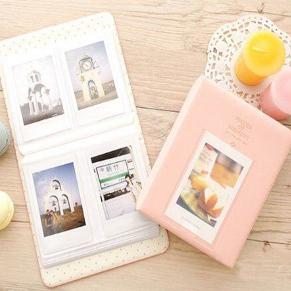 64 Pockets Photo Album Mini Instant Picture Case Storage