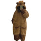 Hooded Plush Onesie Pajamas for Women Winter Sleepwear with Pockets