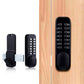 Keyless Entry Lock Mechanical Door Lock with Keypad Set Waterproof Lock