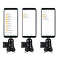 4-in-1 Multi-Interface Memory Card Reader with iPhone Charging Port