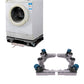 Movable Washing Machine Stand Adjustable Refrigerator Wheels Washer Dryer Base